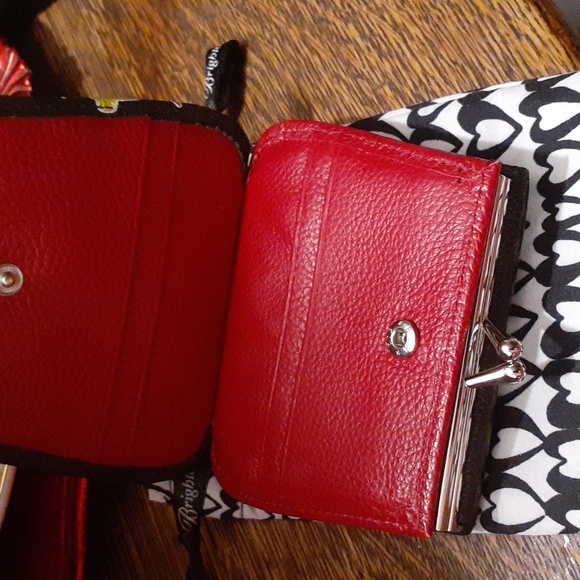 BRIGHTON KISS LOCK WALLET "A PENNY SAVED IS A PENNY TOWARDS NEW SHOES! NWOT - Picture 4 of 9